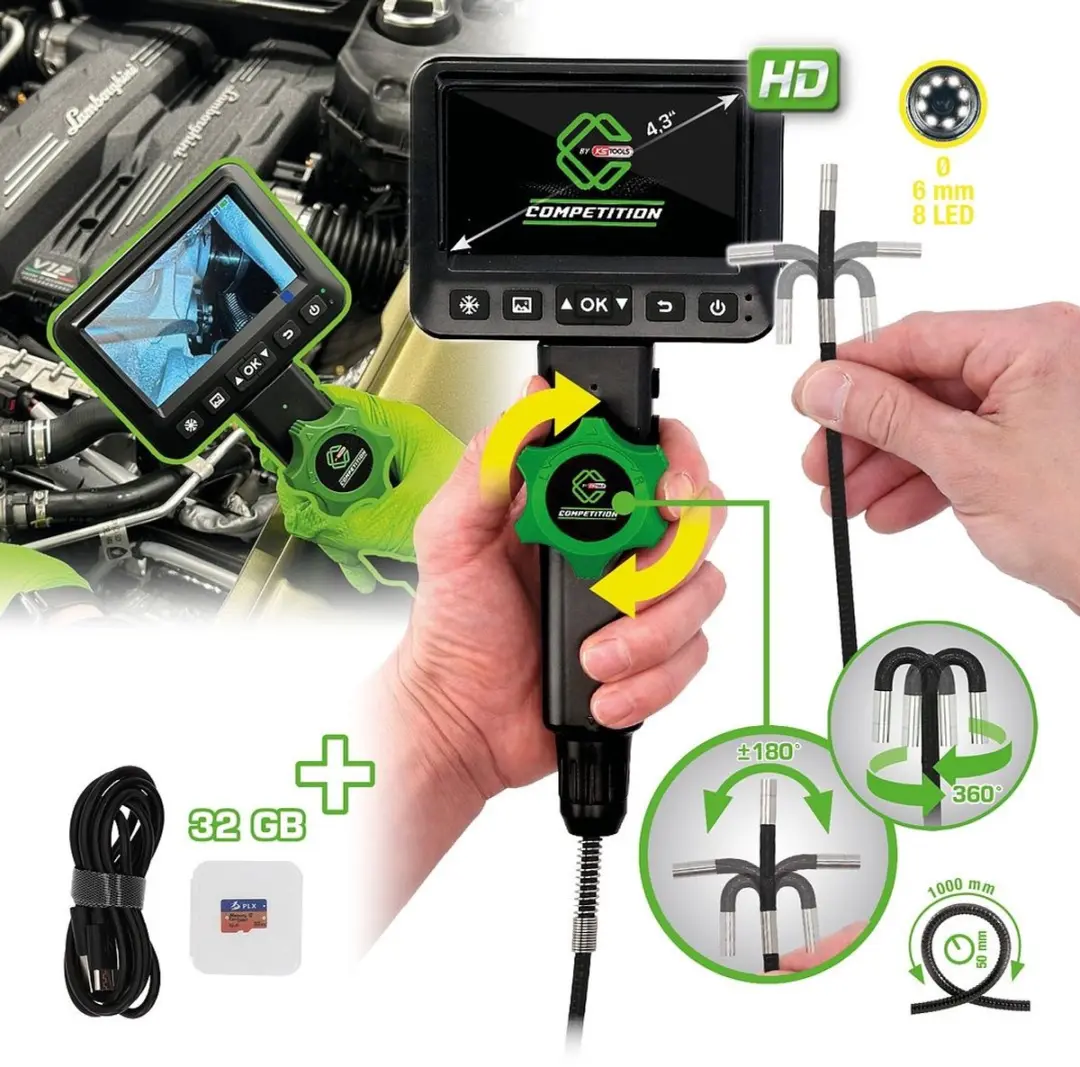 KS Tools 512.4600 Videoscoopset - Ø6mm - afbeelding 5 van 6
