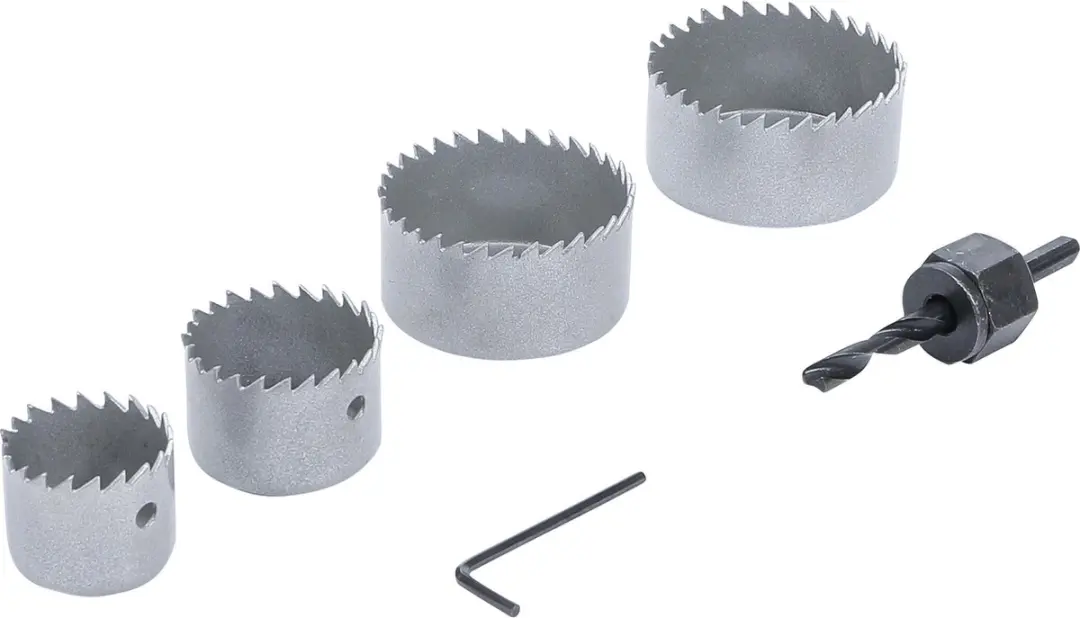 BGS technic Gatzaagset Ø 32-54 mm diepte 24 mm - 6 delig - afbeelding 3 van 4
