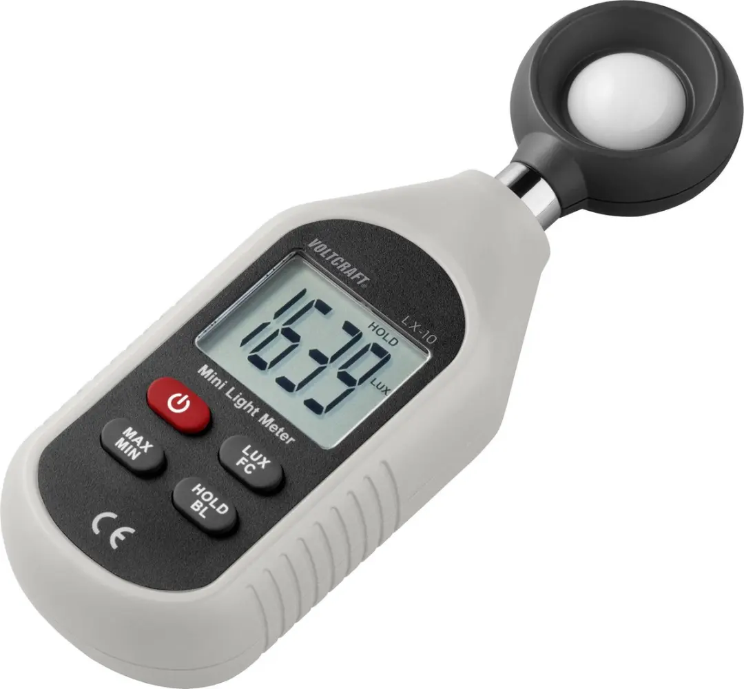 Voltcraft LX-10 VC-8314265 Lichtmeter - 199900 lx - afbeelding 3 van 6