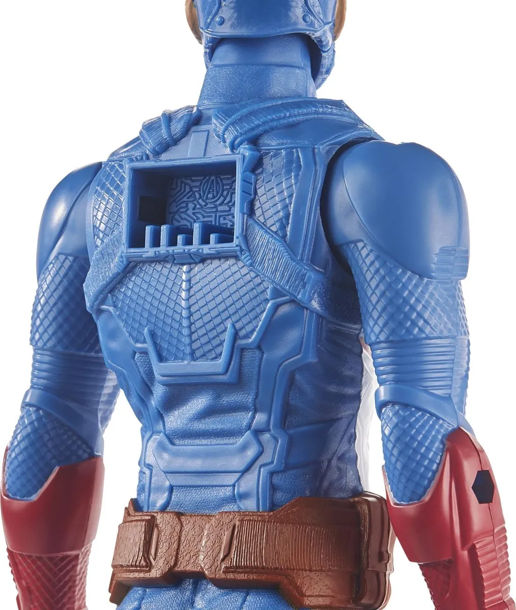 Marvel Avengers Titan Hero Captain America Speelfiguur 30cm - E7877ES0