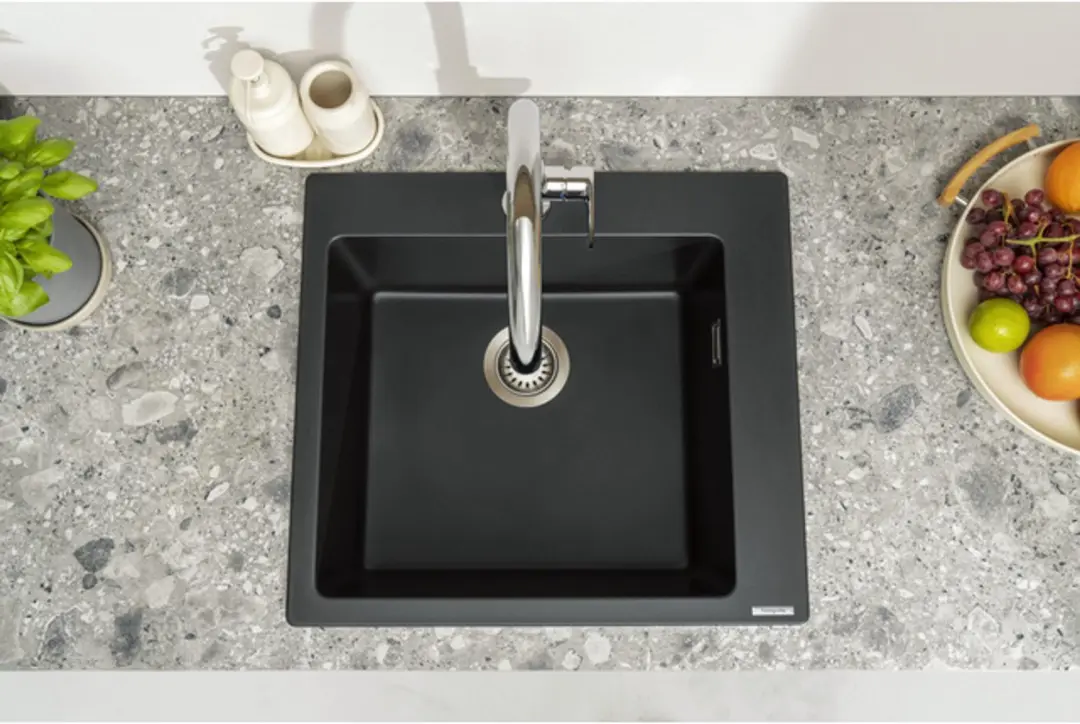 Hansgrohe Vernis Blend M35 Keukenmengkraan - Chroom - afbeelding 3 van 6