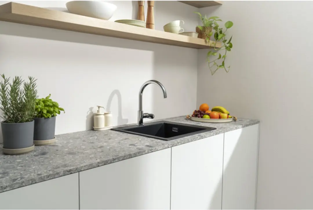 Hansgrohe Vernis Blend M35 Keukenmengkraan - Chroom - afbeelding 5 van 6