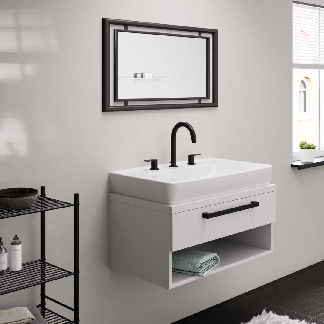 Hansgrohe Vernis Shape Wastafelkraan 71563670 - Mat Zwart - afbeelding 5 van 6