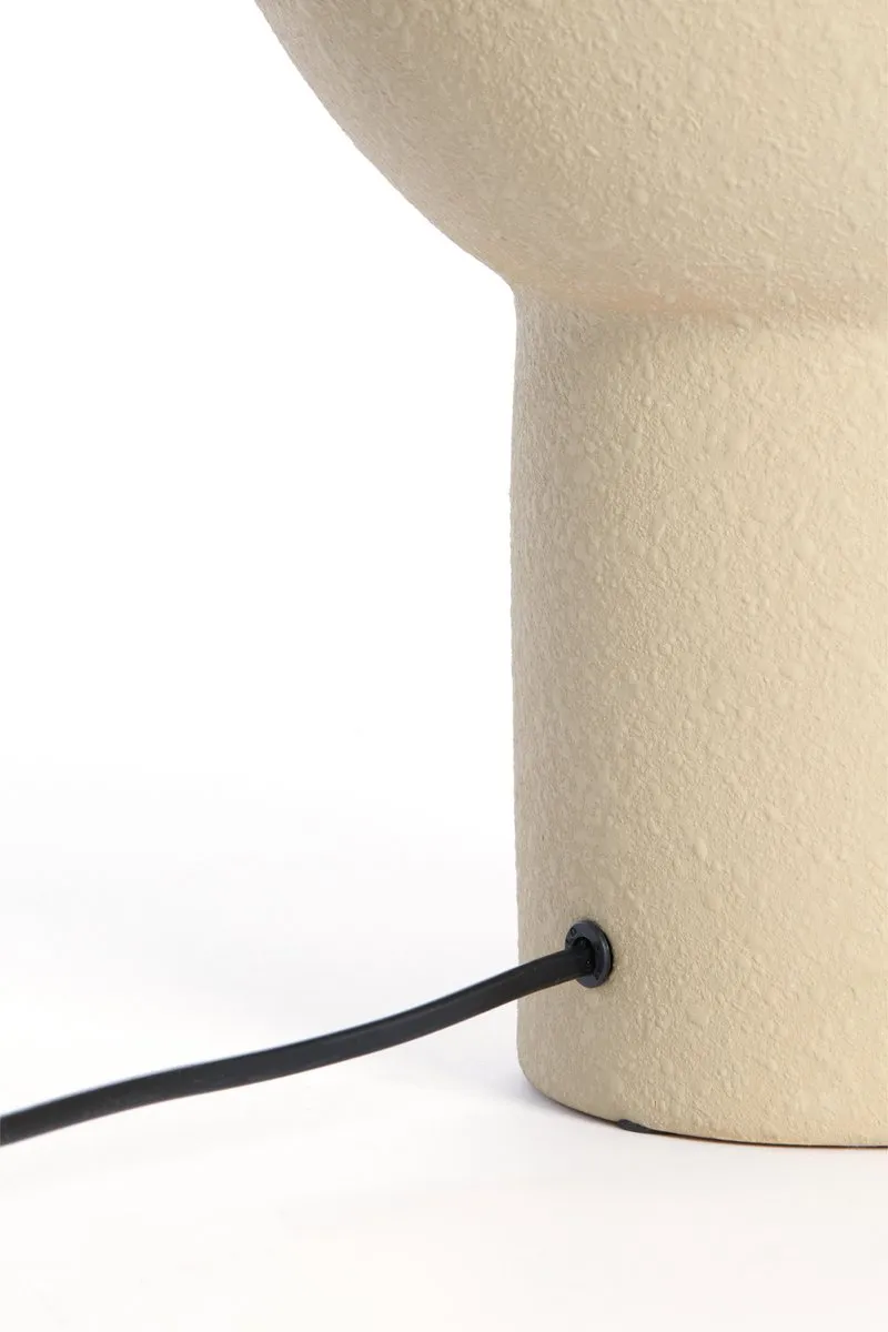 Light & Living Tafellamp Monk Keramiek, 46cm - Zand