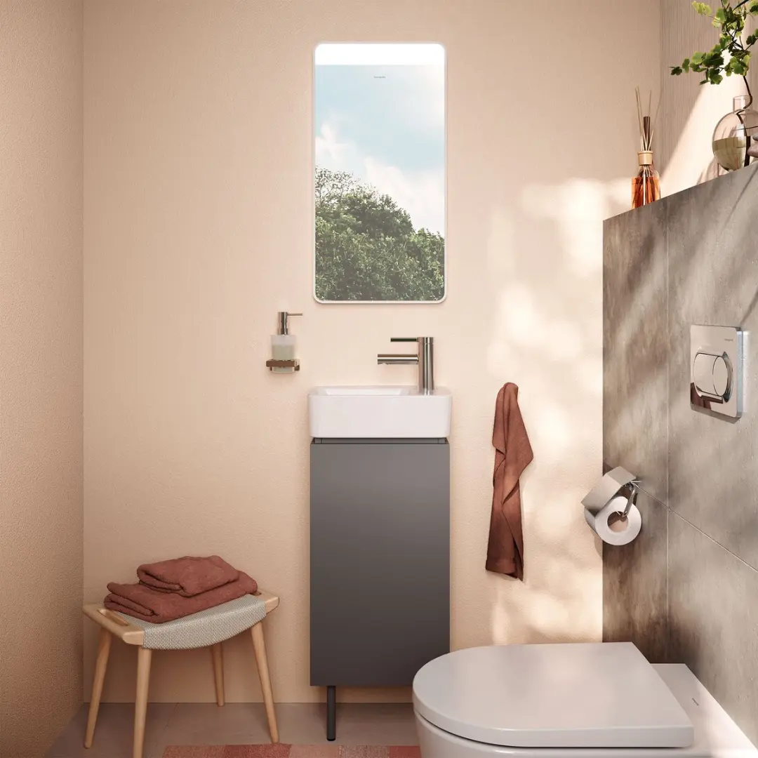 Hansgrohe Zesis S Toiletkraan 70 74713000 - Chroom - afbeelding 2 van 6