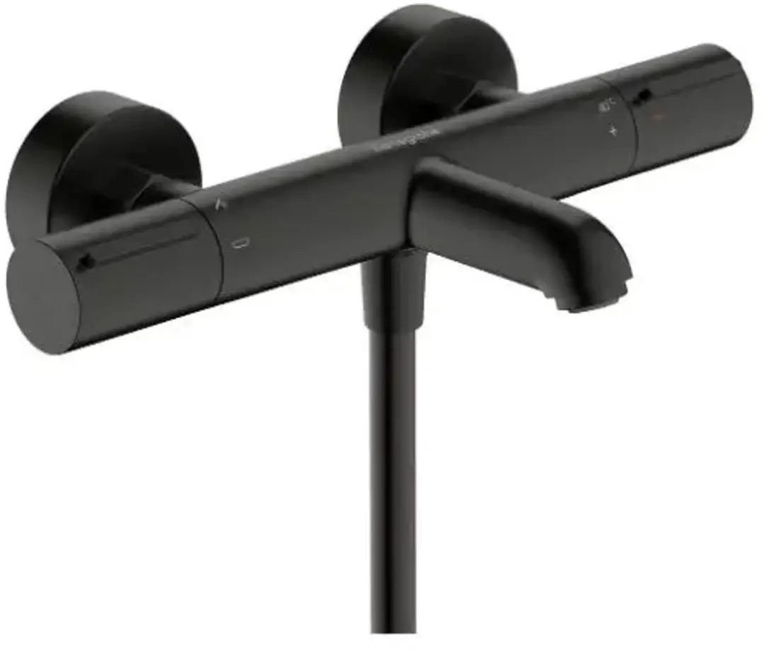 Hansgrohe Ecostat Element opbouw badthermostaat Brushed Black Chrome