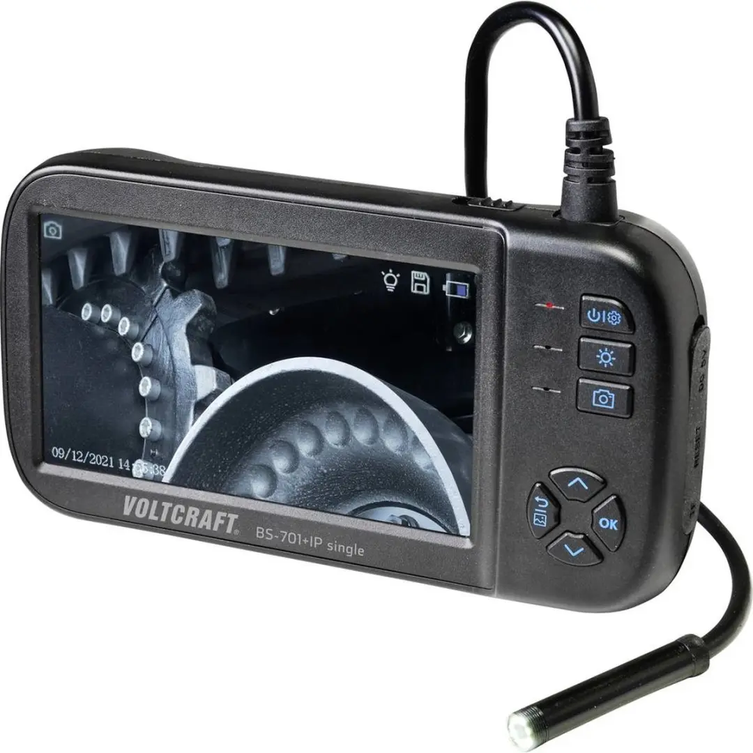 VOLTCRAFT BS-701SE+IP Endoscoop - Ø8mm - 5m kabel - afbeelding 5 van 5