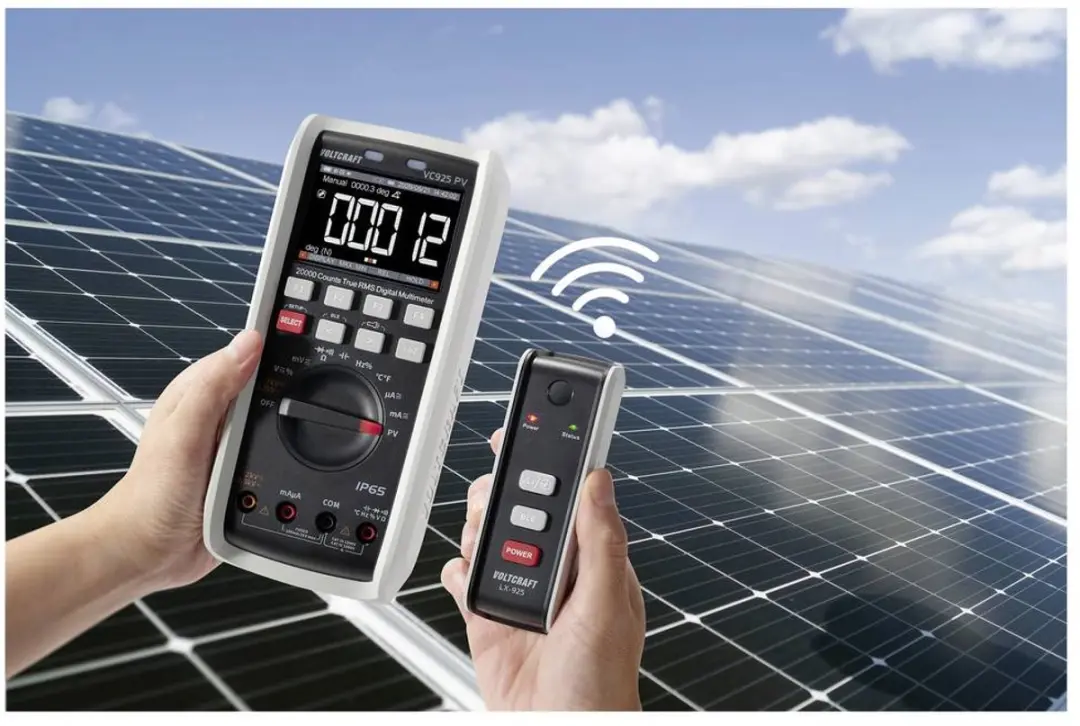 Voltcraft VC925 PV fotovoltaïsche multimeter - IP65 - CAT III 1500 V - afbeelding 4 van 6