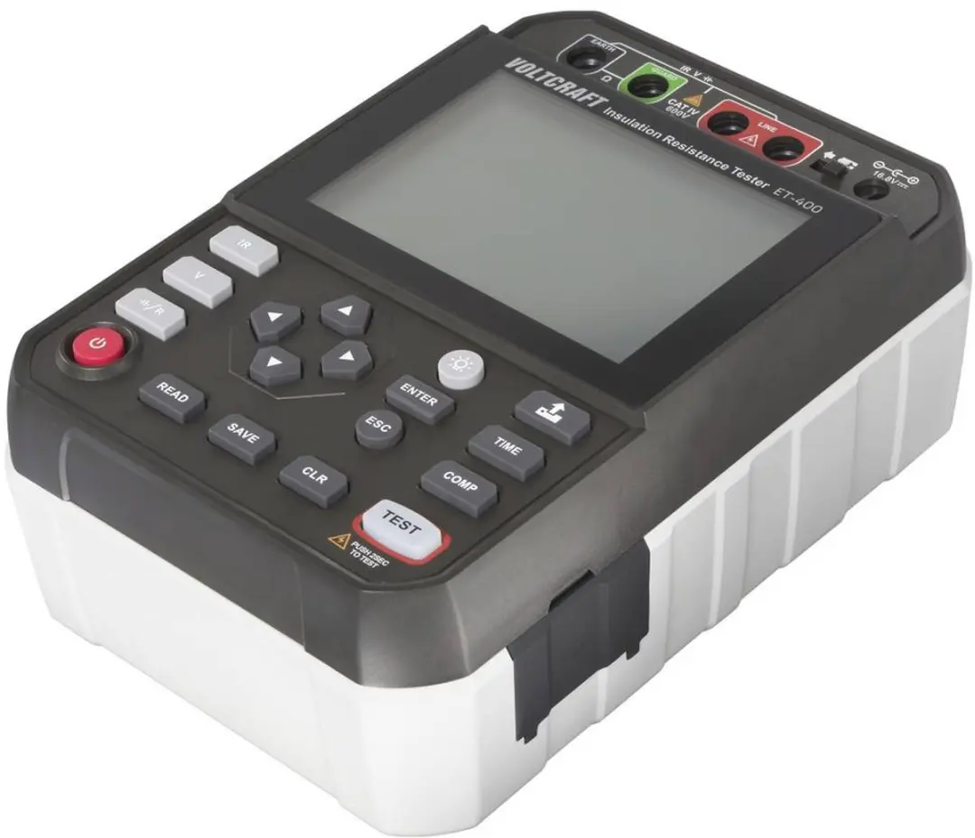 Voltcraft ET-400 VC-17072210 Isolatiemeter - 2500V - 2.5TΩ - afbeelding 3 van 4