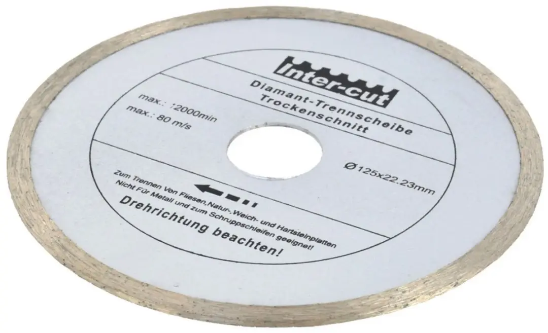 GEKO Diamantschijf - Continu Rand - 180 mm - Voor Keramiek en Natuursteen - afbeelding 3 van 3