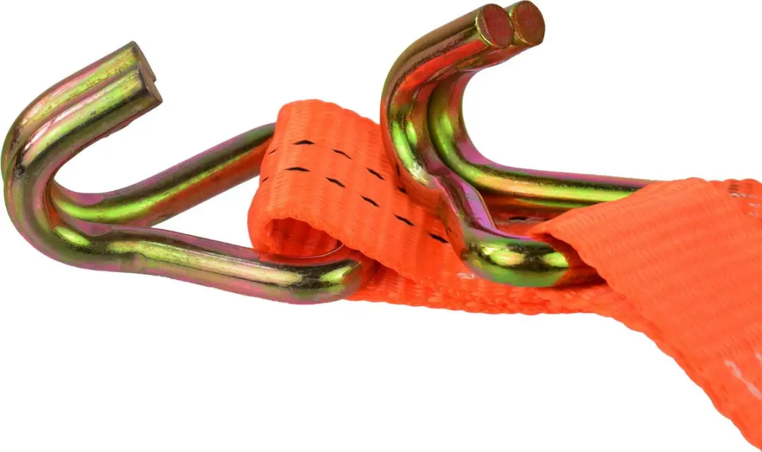 GEKO Ratchet Spanband - 4m - 2000 kg - Polyester - Oranje - afbeelding 2 van 6
