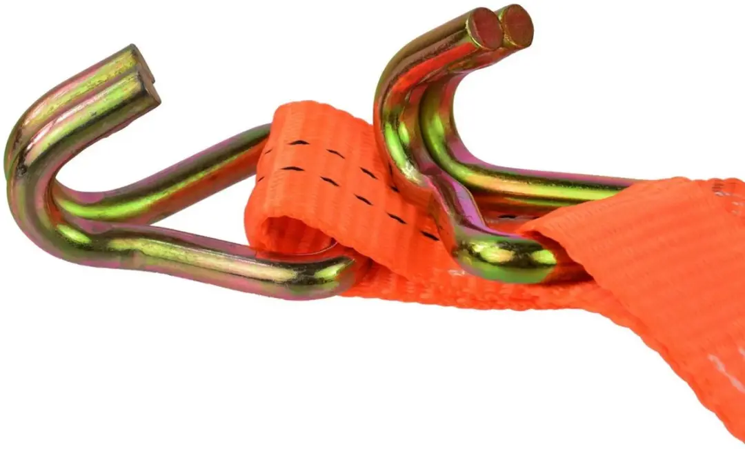 GEKO Ratchet Spanband - 4m - 2000 kg - Polyester - Oranje - afbeelding 4 van 6