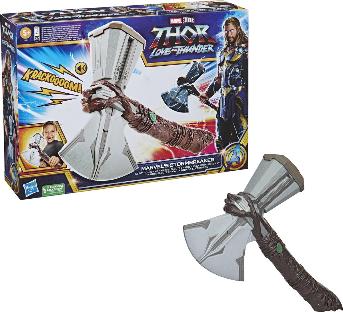 Marvel Thor Stormbreaker Elektronische Bijl - F33575L0 - Meerkleurig