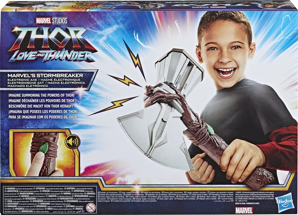 Marvel Thor Stormbreaker Elektronische Bijl - F33575L0 - Meerkleurig