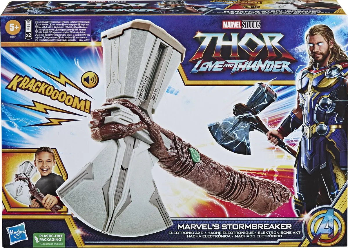 Marvel Thor Stormbreaker Elektronische Bijl - F33575L0 - Meerkleurig