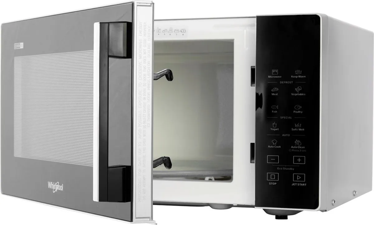 Whirlpool MWP 251 SB Magnetron 900W - 7 standen - Zilver/Zwart