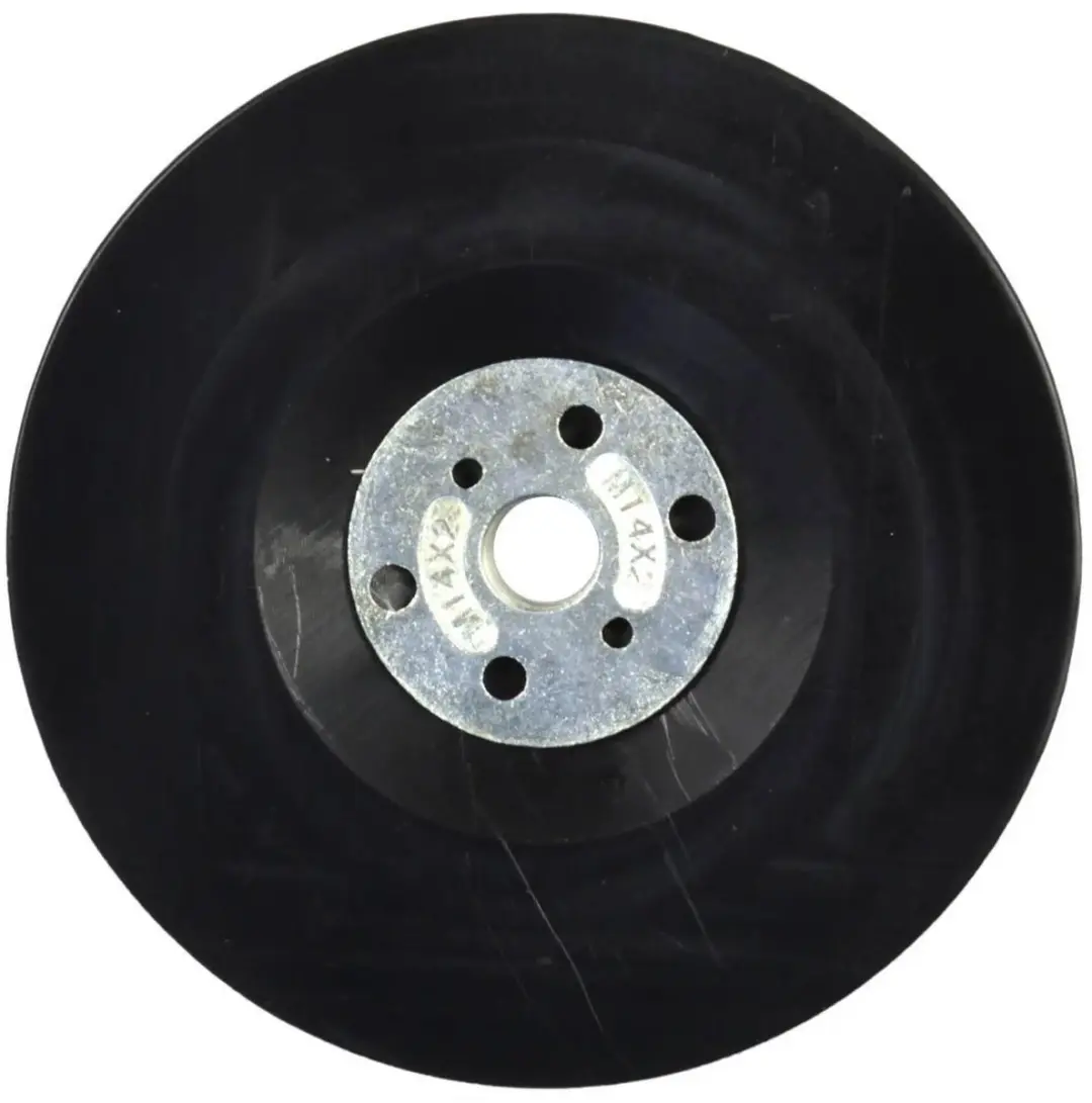 GEKO Rubberen Schuurpad 125mm M14x2 - Haakse Slijper - afbeelding 2 van 3