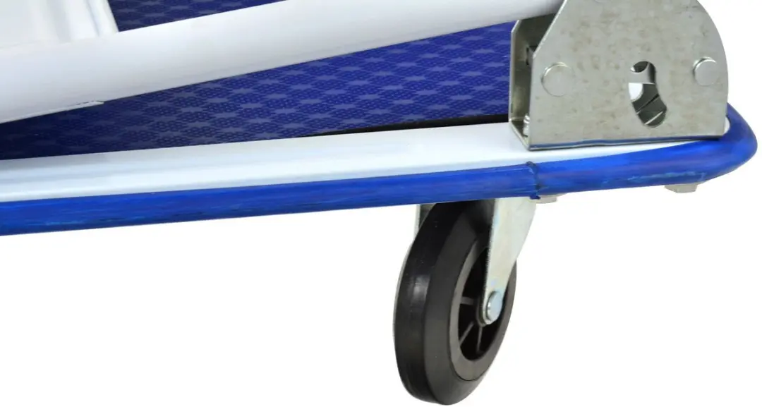 GEKO Platform Transportwagen 150 kg - Blauw - afbeelding 6 van 6