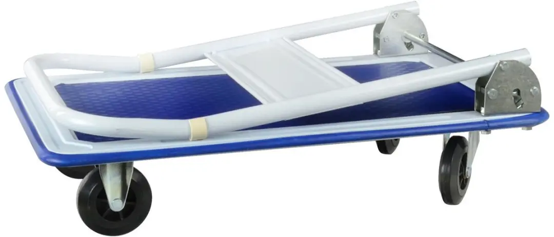 GEKO Platform Transportwagen 150 kg - Blauw - afbeelding 5 van 6