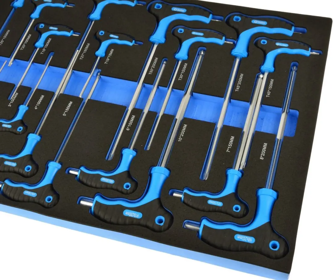 GEKO T-type Schroevendraaierset 18-delig - Torx en HEX - afbeelding 3 van 6