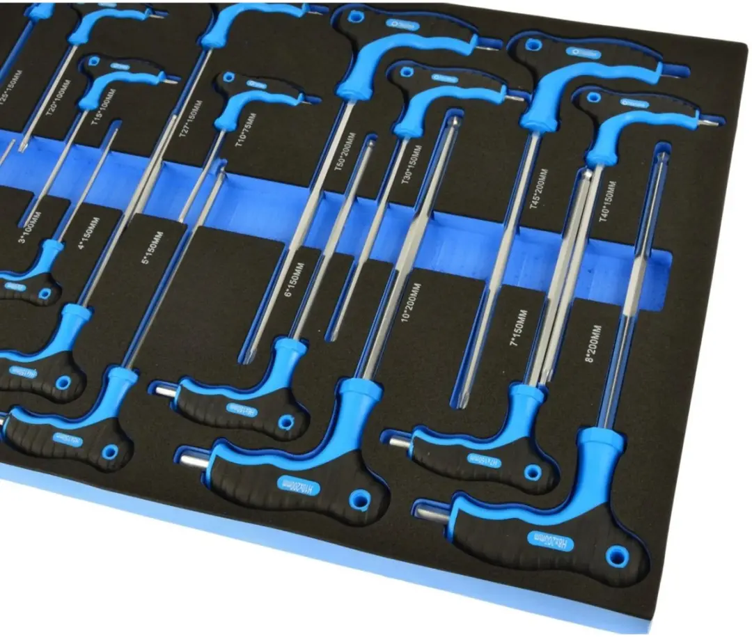 GEKO T-type Schroevendraaierset 18-delig - Torx en HEX - afbeelding 2 van 6