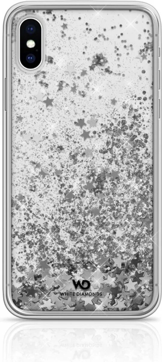 Hama Sparkle Hoes iPhone X/10 14,7cm - Zilver - afbeelding 3 van 3