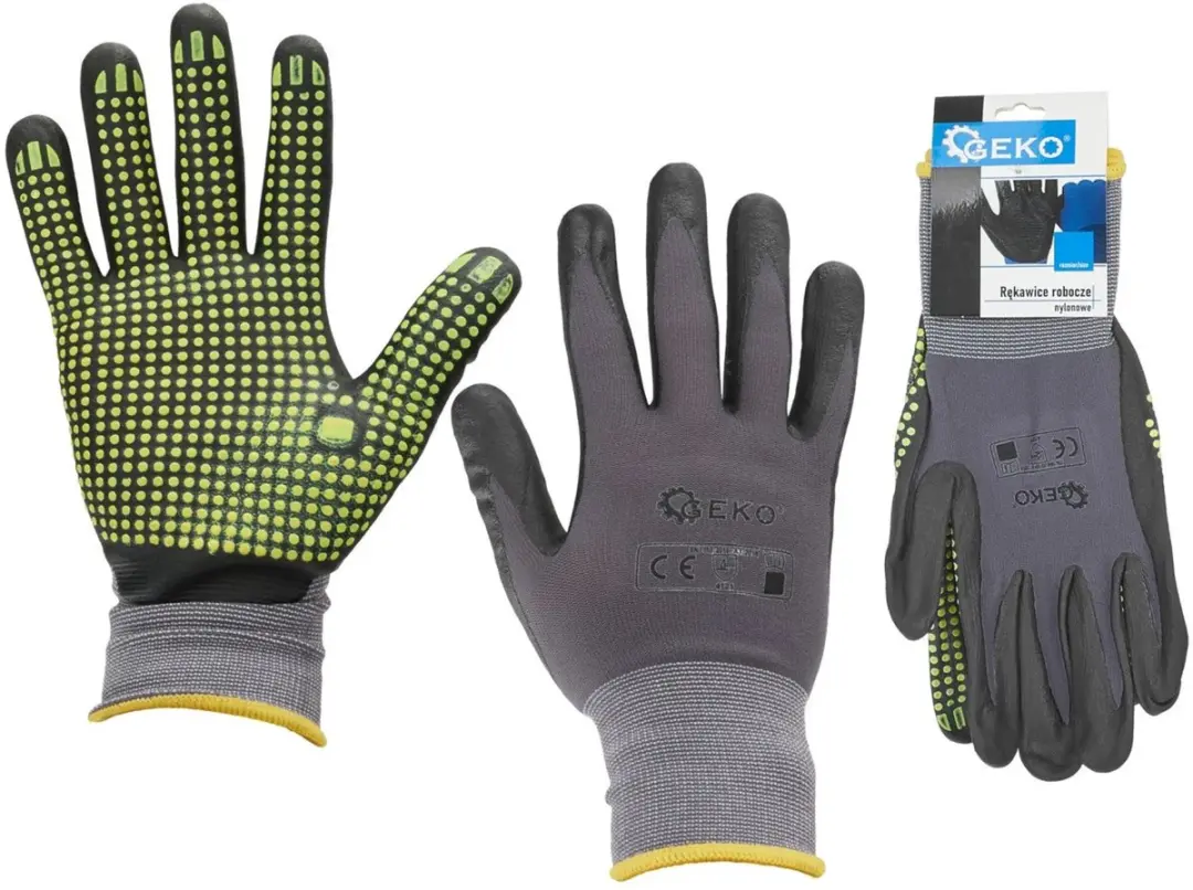 GEKO Nylon werkhandschoenen