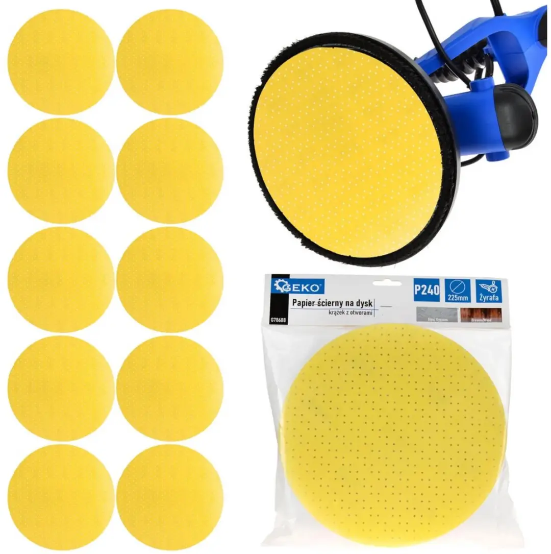 GEKO Aluminiumoxide schuurdisc