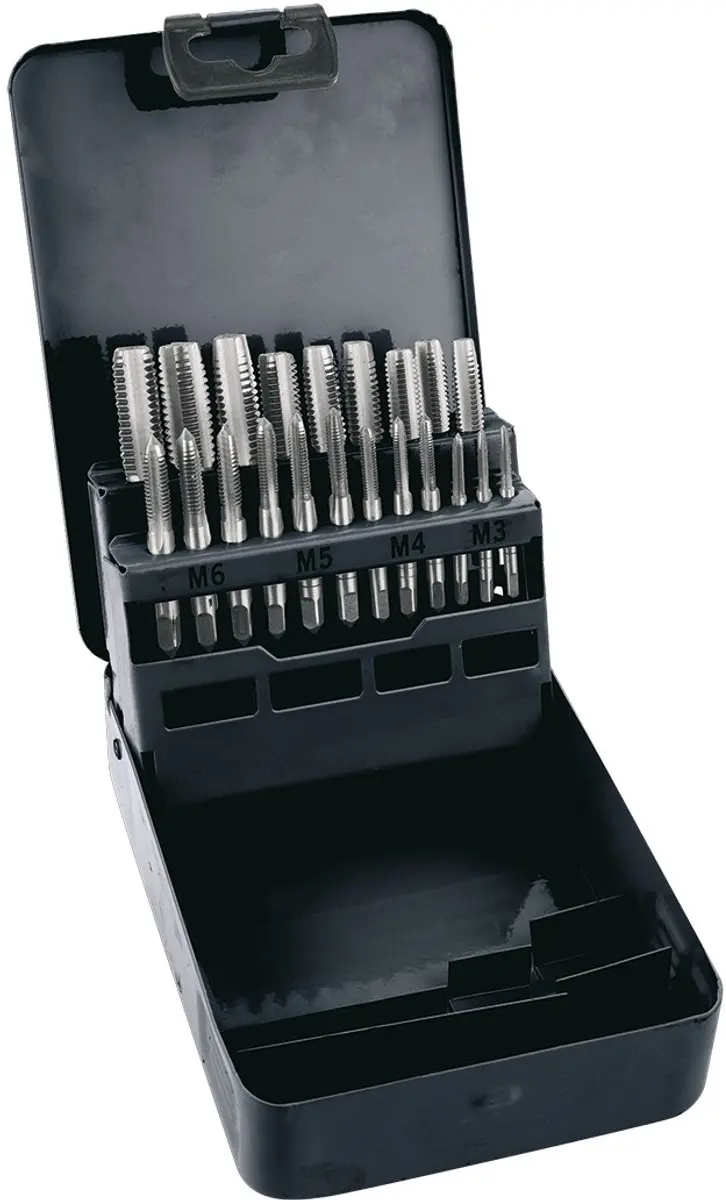 Topex Schroefdraad Taps Set 21-delig M3-M12