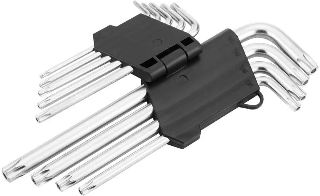 Topex Lange Torx Sleutelset T10-T50 - 9-delig - afbeelding 2 van 6