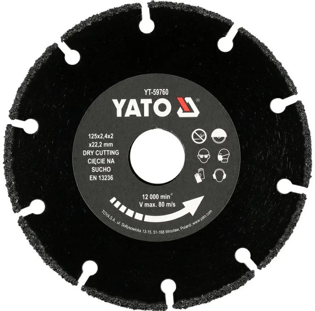 Yato YT-59760 Houtzaagblad 125mm