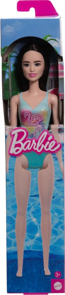 Mattel Beach Barbie Modepop 28cm HXX51 - Multicolor
