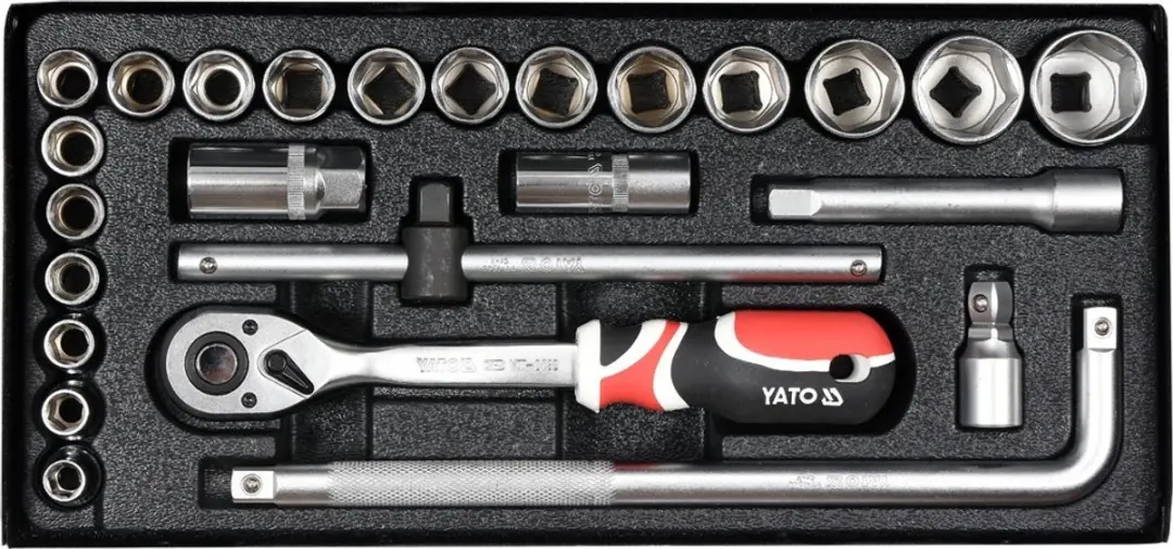 YATO Ratelsleutel set 1/2 en accessoires