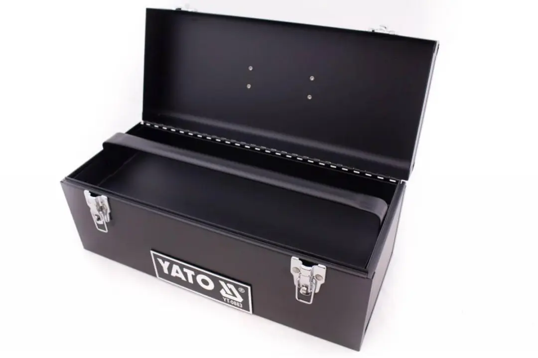 Yato YT-0883 Gereedschapskist - 42.8x18x18cm - Zwart - afbeelding 6 van 6