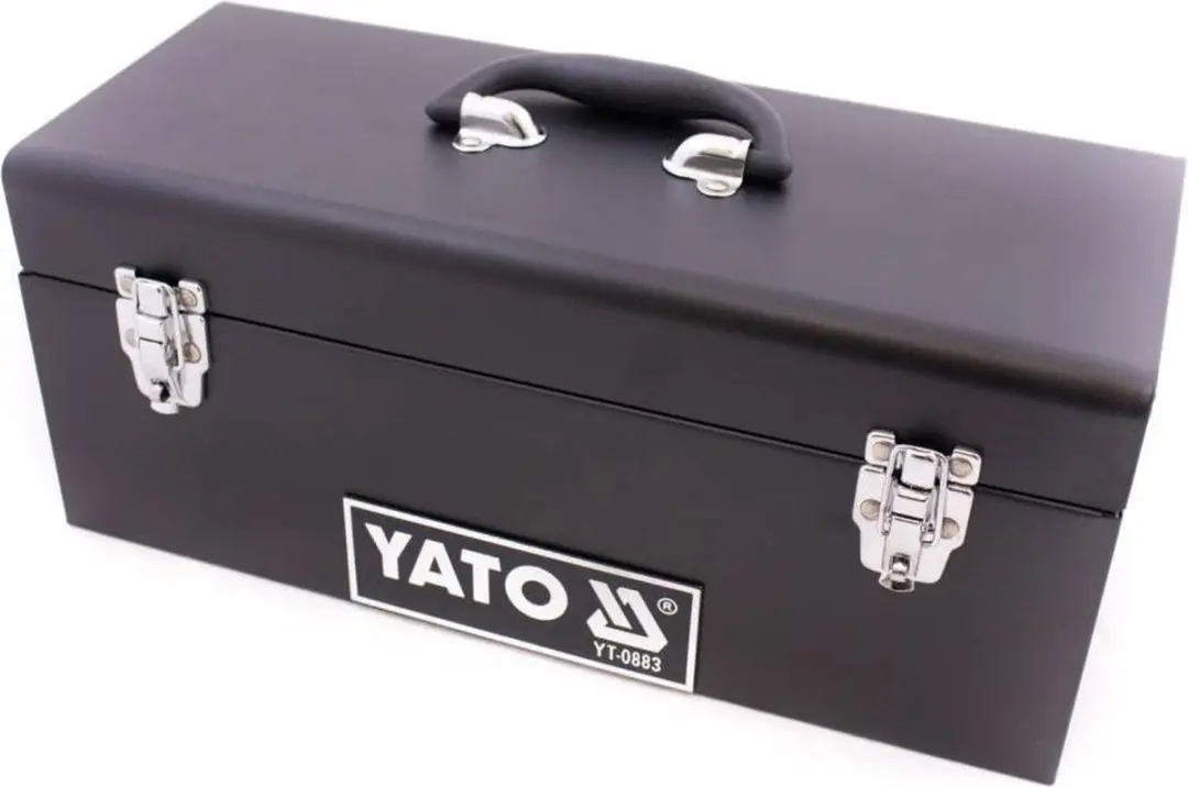 Yato YT-0883 Gereedschapskist - 42.8x18x18cm - Zwart - afbeelding 3 van 6