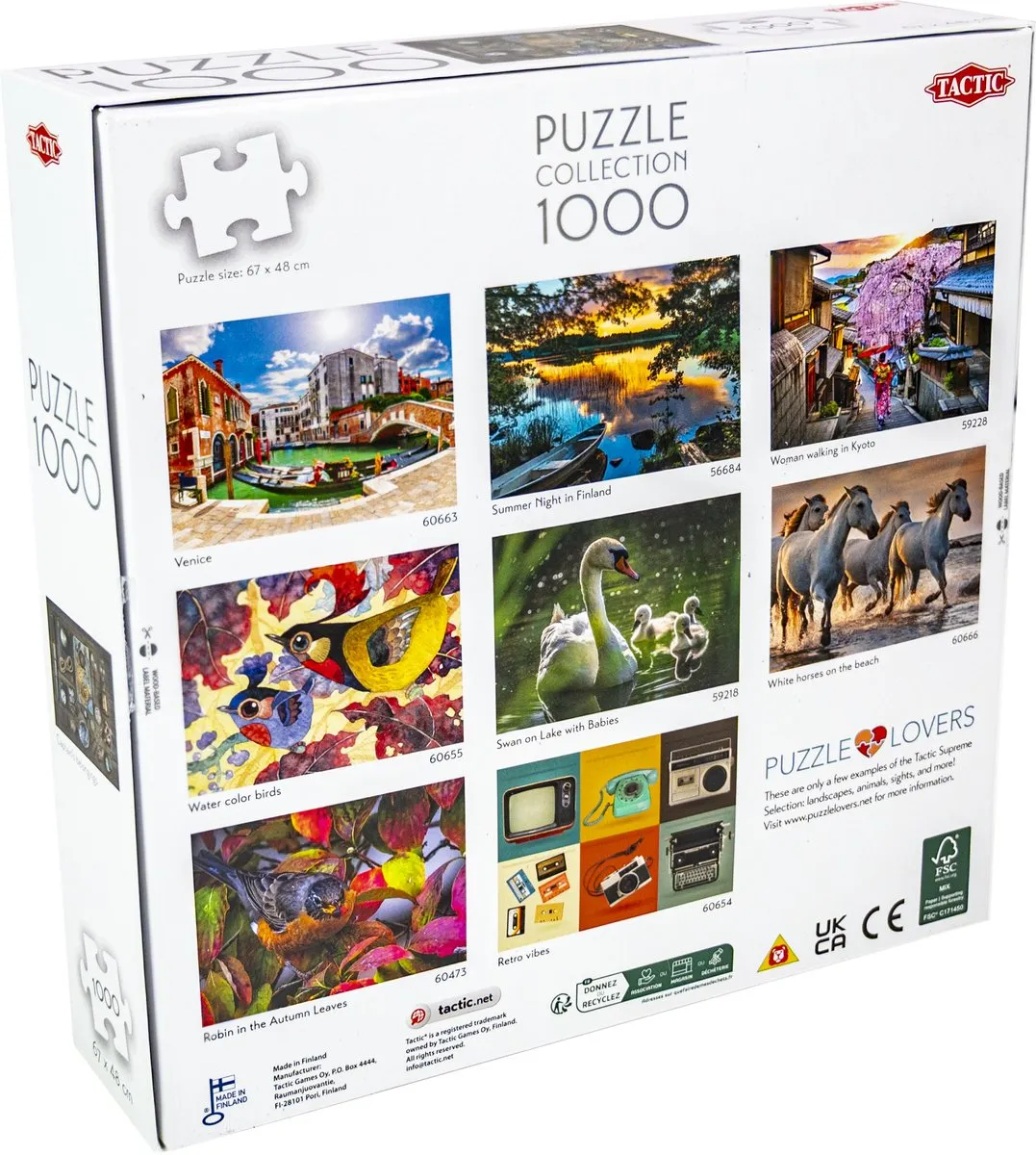 Tactic Captain’s Belongings Puzzel 1000 Stuks - Maritieme Ontdekkingsobjecten