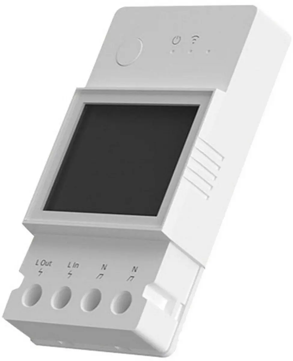 Sonoff POWR320D Wi-Fi Slimme Energiemeter Schakelaar - Wit - afbeelding 6 van 6