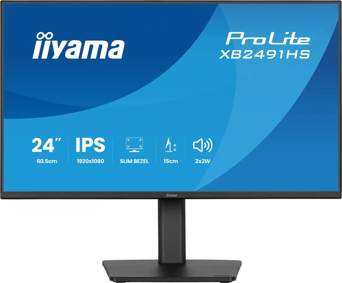 iiyama ProLite XB2491HS-B1 Monitor 24" Full HD IPS - Zwart