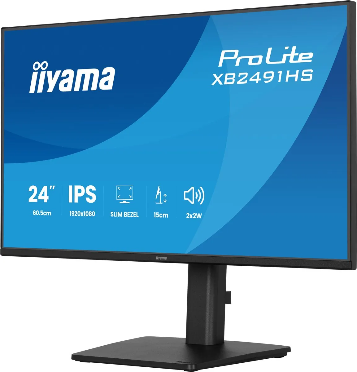 iiyama ProLite XB2491HS-B1 Monitor 24" Full HD IPS - Zwart