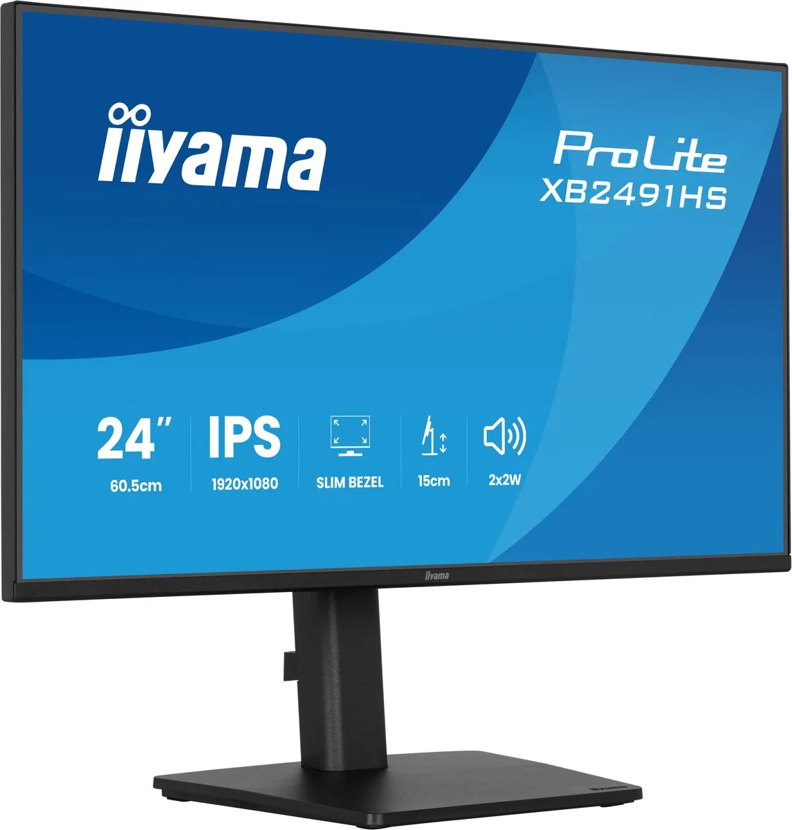 iiyama ProLite XB2491HS-B1 Monitor 24" Full HD IPS - Zwart