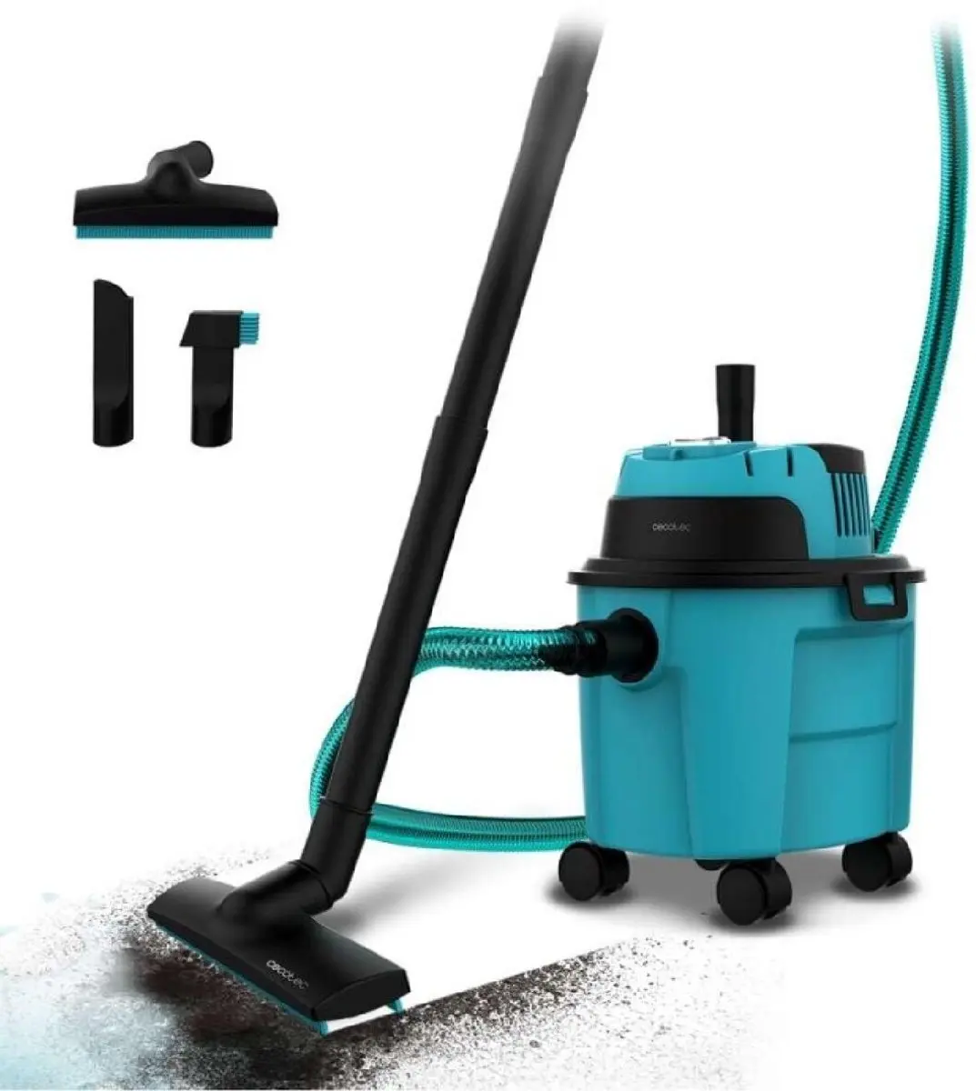 Cecotec Conga Rockstar Nat- en Droogzuiger - Blauw - afbeelding 5 van 5