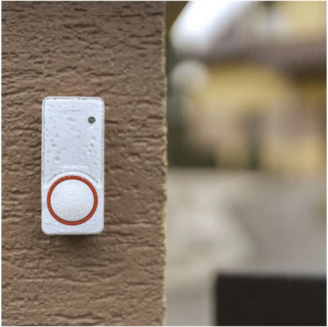 EMOS P5750 Draadloze Deurbel - Rood/Wit - afbeelding 2 van 6