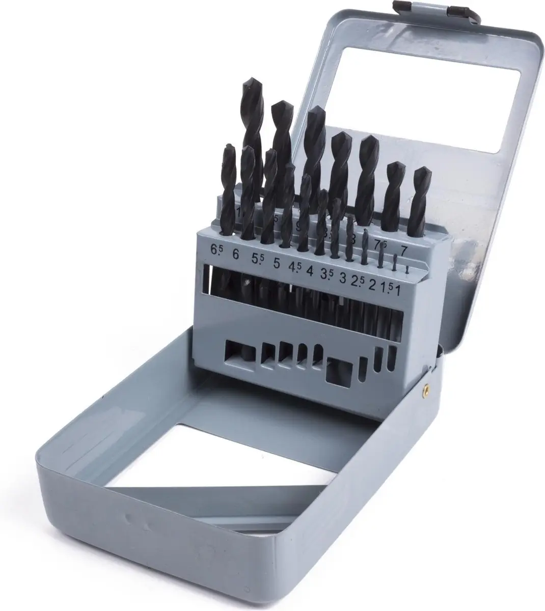 Benson HSS Metaalborenset 19-delig - 1-10 mm - afbeelding 6 van 6