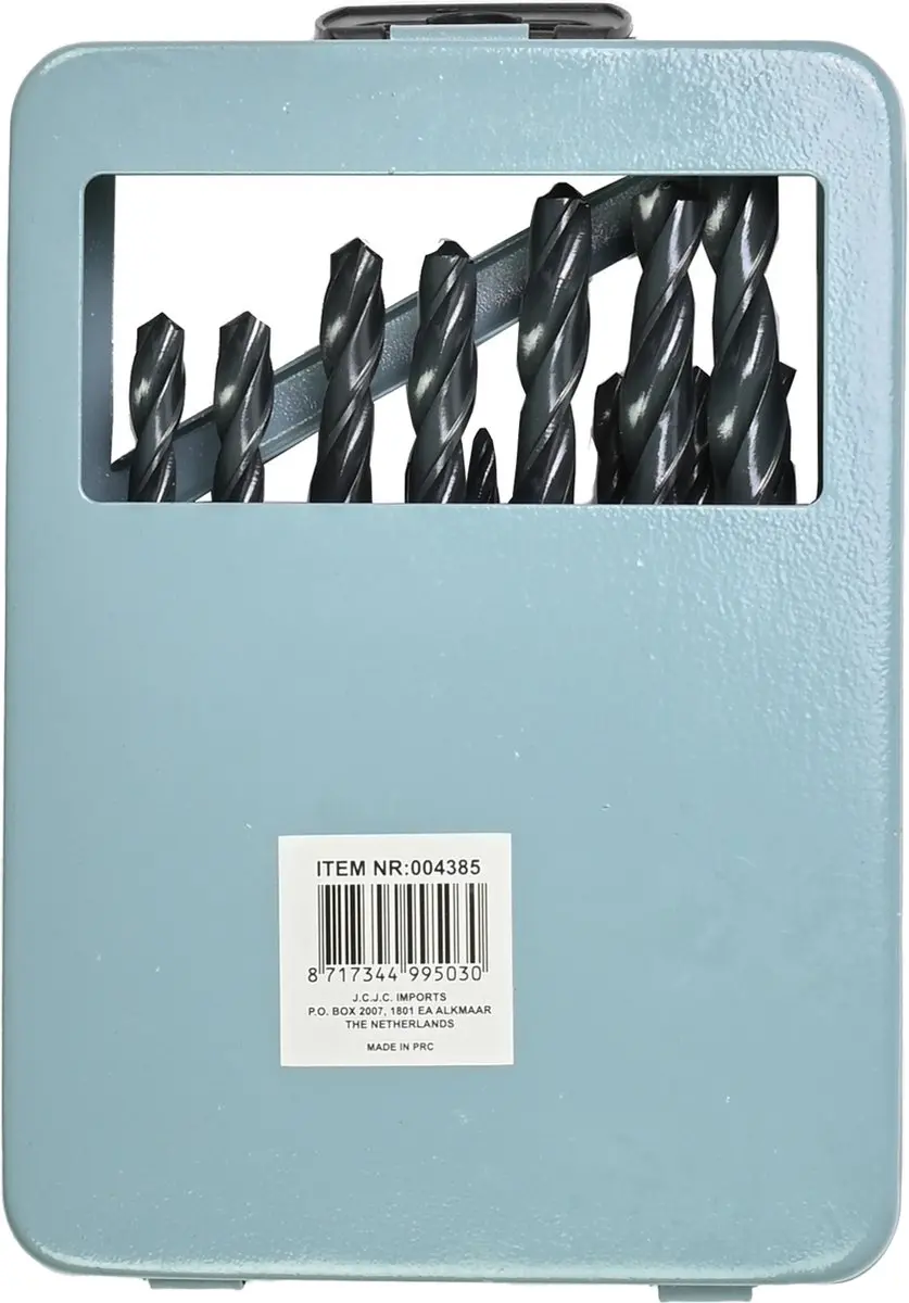 Benson HSS Metaalborenset 19-delig - 1-10 mm - afbeelding 5 van 6