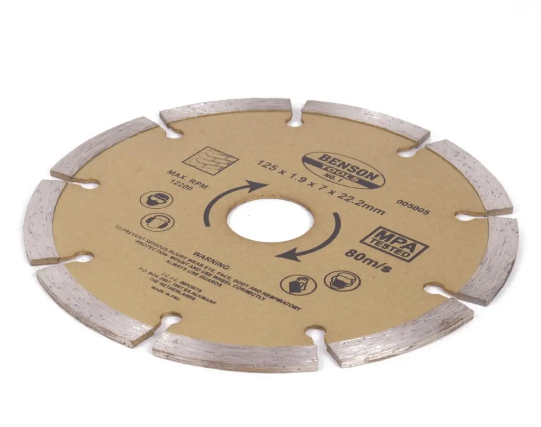 Benson Universele diamantschijf getand Ø125mm - afbeelding 5 van 6
