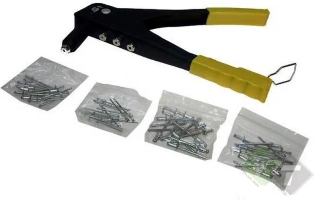 Benson Popnageltang Set - 40 Popnagels - Geel/Zwart - afbeelding 6 van 6