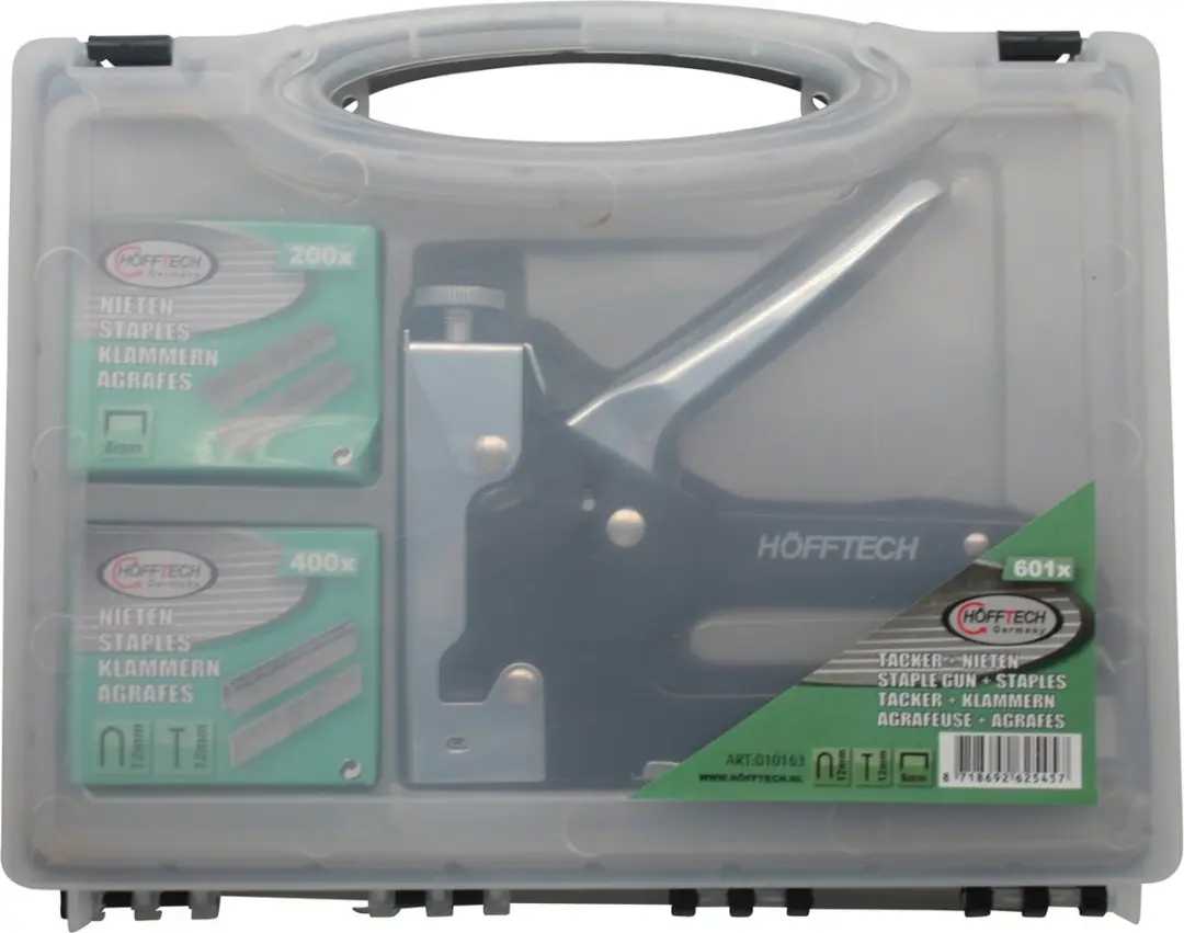 Benson Handtacker Set 980-00106 - 600 nieten - Koffer - afbeelding 4 van 6