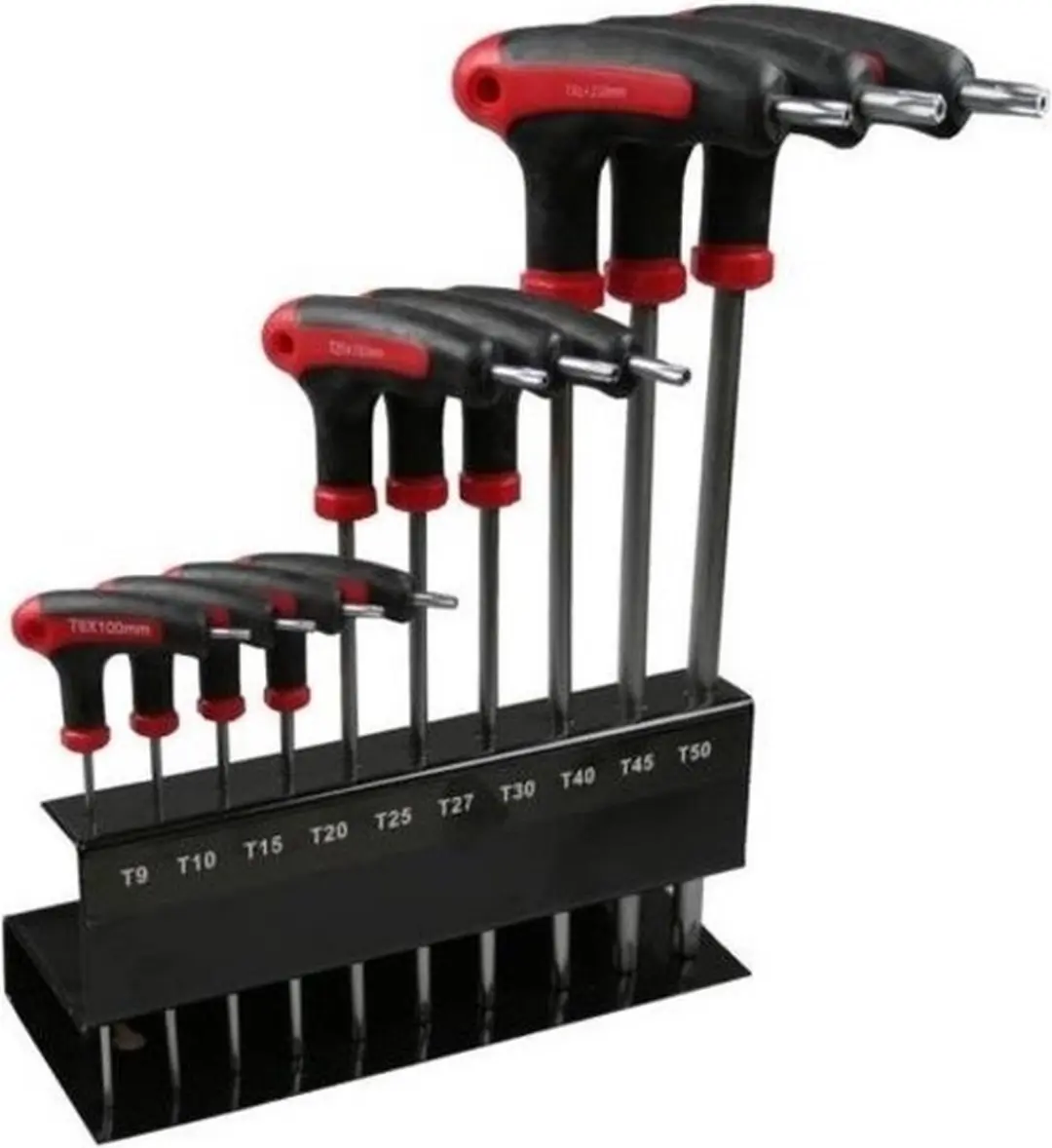 Torx schroevendraaiers set / schroevendraaierset in wandhouder