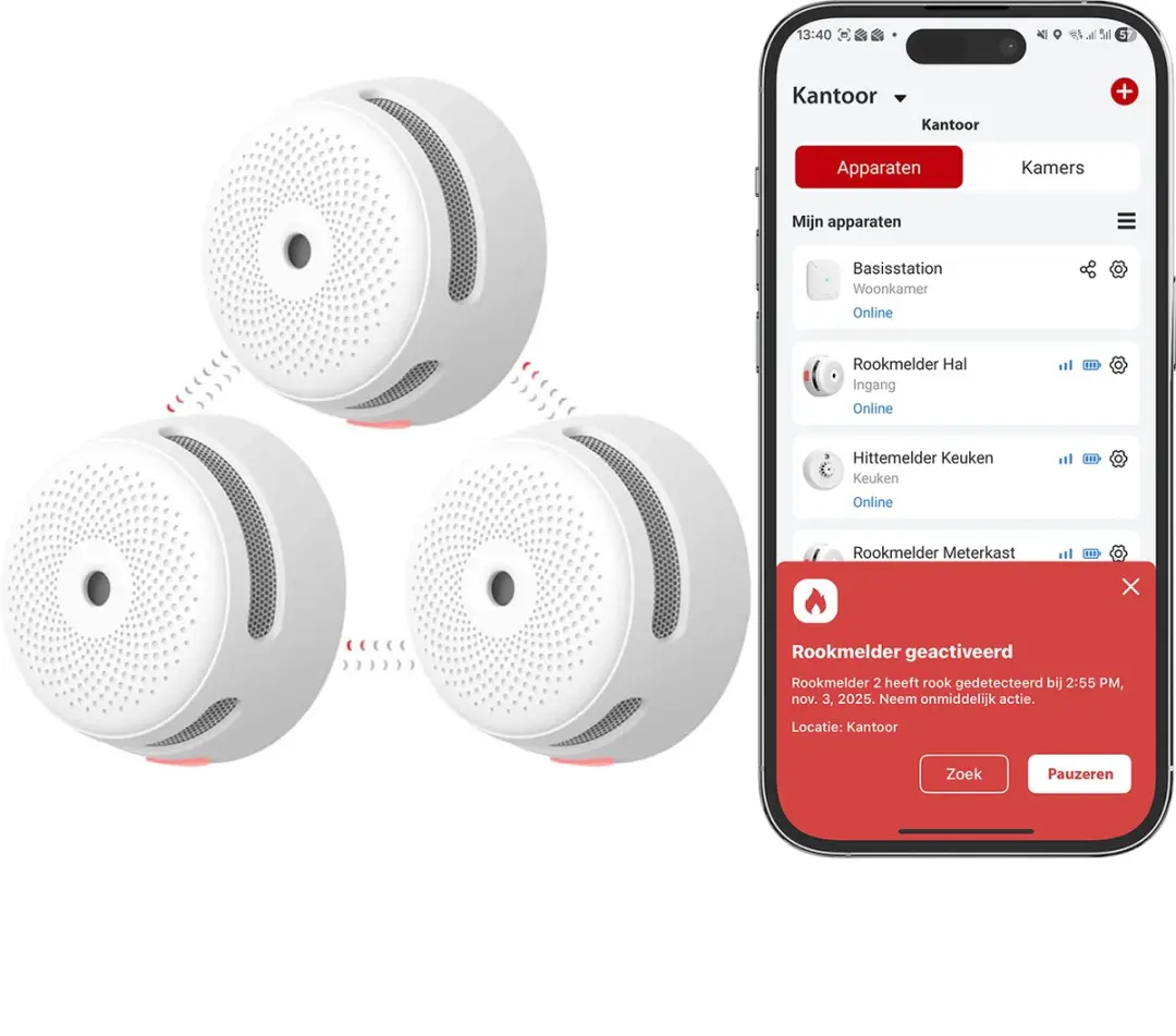 X-Sense XS01-M Slimme rookmelder met WiFi