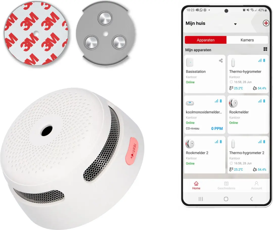 X-Sense XS01-WX Slimme rookmelder met Wifi